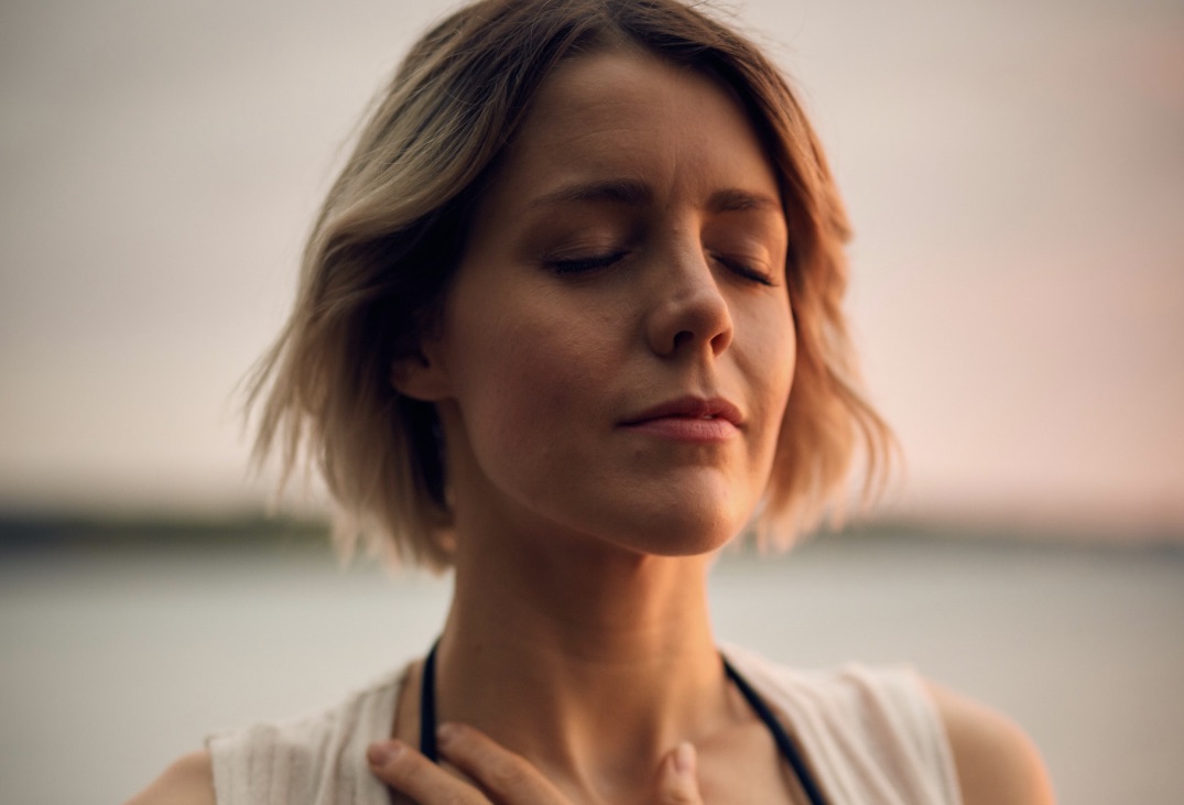 breathe through discomfort