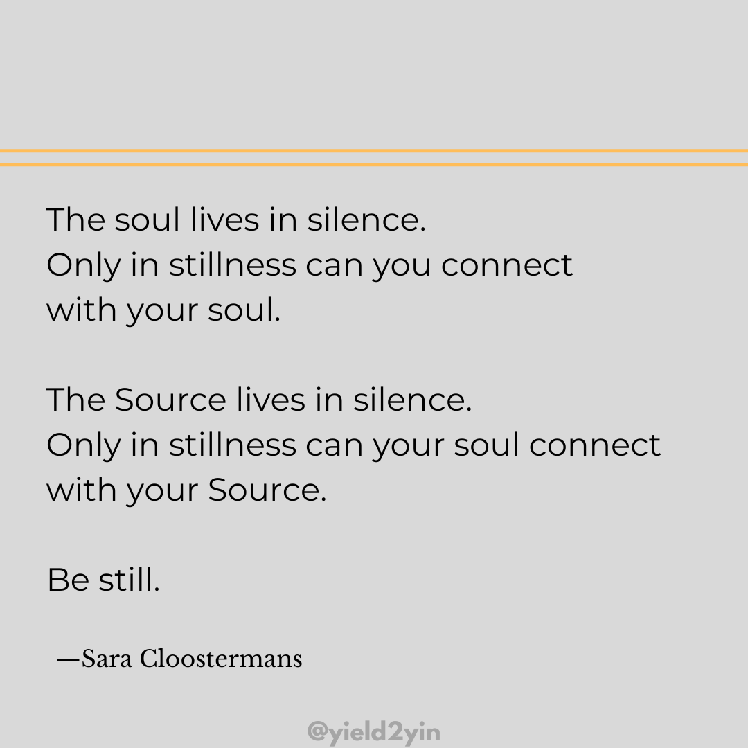 Soul in silence
